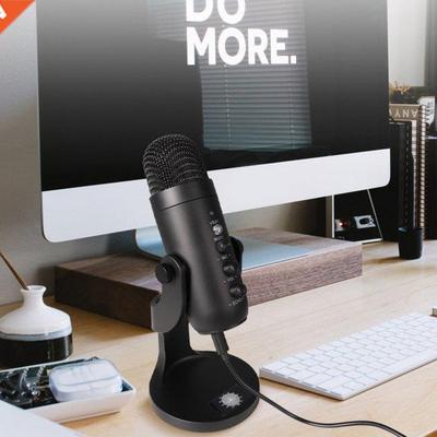 USB Condenser Microphone for Computer PC Mobile Phone Singin