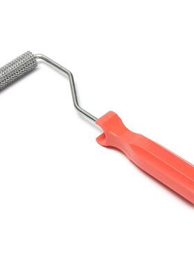 75X21mm Laminating Bubble Roller Aluminum Alloy Fiberglass R