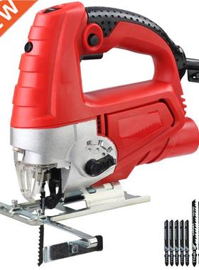 1080W Jig Saw Laser Guide 6 Variable Speed Electric Saw wit