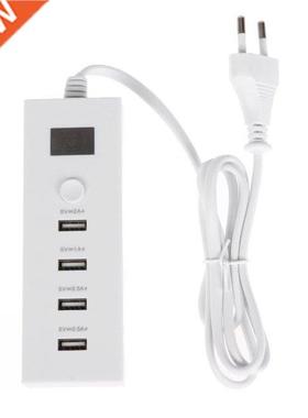 4 Ports Multifunction USB Charger Quick Charging Smart Plug