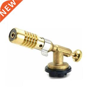 Portable Flame Gas Torch Blowtorch Copper Butane Lighter Bur