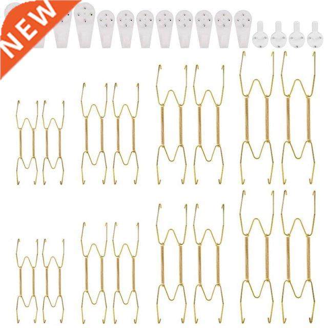 Plate Hangers For The Wall 6 8 10 12 Inch,Wall Plate Hangers