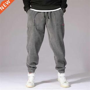 Hop Jog Men Baggy Male Outdoor Hip Pants Harem Winter Autumn