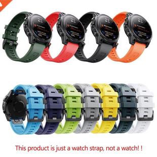 Plus Spor for Fenx Strap Garmn 26mm Slcone