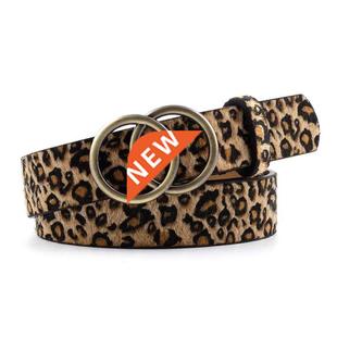 Luxury Designers Leopard Belt For Women Snake Zebra Print Th