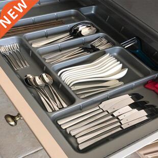 Drawer Cutlery Utensils Tray Store Organizer Drawer Kitchen