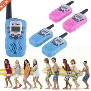 For Kids Children Gift red 2x RT-388 Walkie Talkie 0.5W 22CH