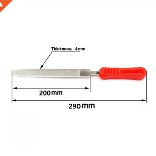 Diamond File Triangle Pcs Round 8inch Half Flat