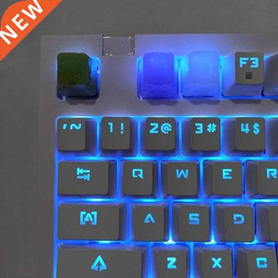 K1KF Gaming Keycaps Durable Cheese Resin Keycap OEM Profile