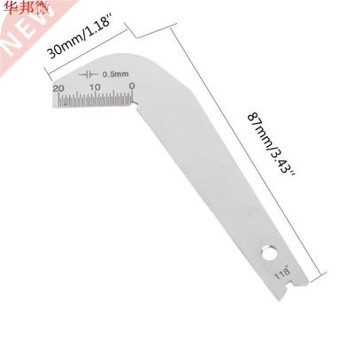 Modèle de foret jauge de gabarit de soudage inspecter