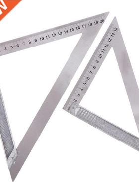 90 Degrees 150/200mm Triangle Ruler Stainless steel Horizont