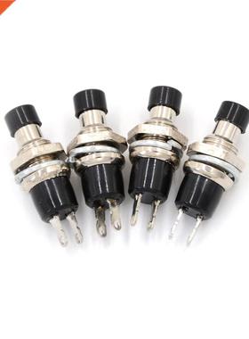 4pcs Mini Momentary Reset button switch Lockless Push Butto