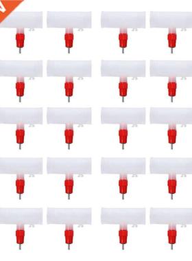 Chicken Waterer 20Set Chicken Water Feeder Chicken Drinker w