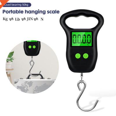 Newest 50kg/110lb Hangng Scale Dgtal Scale Portable Lugga