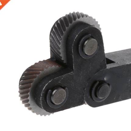 7pcs Knurling Tool 0.5 1 2mm Diagonal Dual Wheel Linear Knur