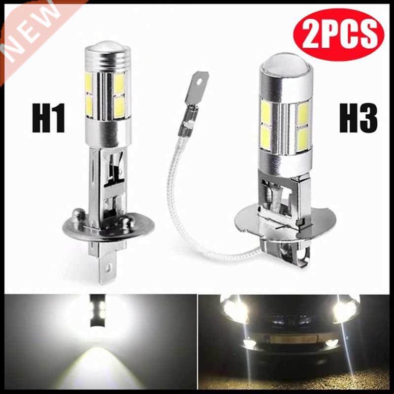1/2Pcs H1 H LED Bulbs 6000K White Super Bright High Power 1