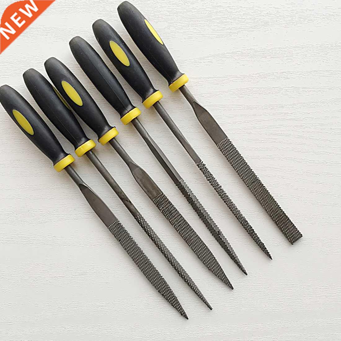 6pcs 140xmm File Mini Assorted Rasp Needle File Set Jewelry