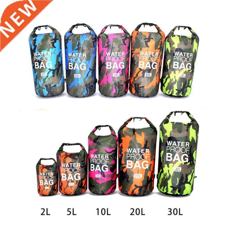 mochila impermeable de camuflaje de pvc, bolsa portát