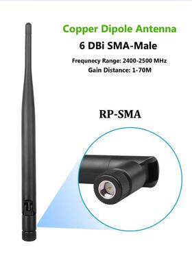 2.4 GHz WiFi ntenn 5dBi eril RP-SM Mle Wireless Router