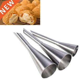 Puffing Icing Piping Stainless Tips Cream Nozzles Fond Steel