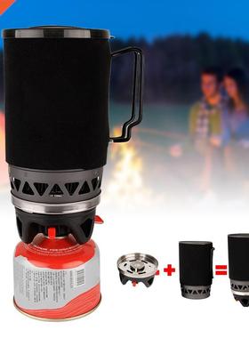 Portable Outdoor Camping Backpacking Windproof Cooking Pot C