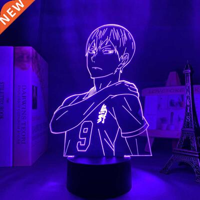 Anime Night Light Haikyuu Tobio Kageyama for Bedroom Decor N