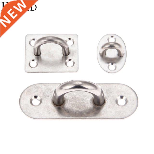 1Pc Stainless Steel U-shaped Ceiling Mount Hook Base Ceiling