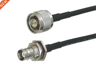 Male Connec Female Nut bulkhead BNC jack plug 1Pcs RG58