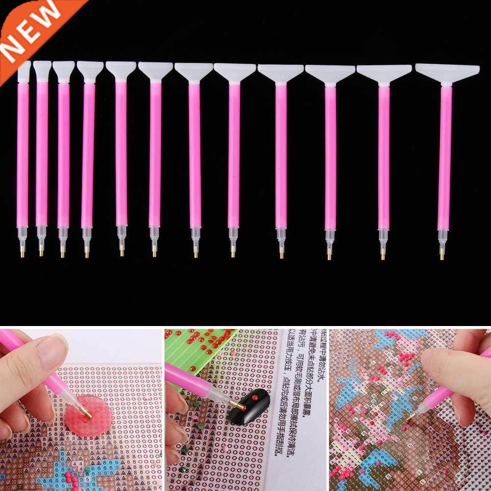 13Pcs 3-15 heads DIY 5D Diamond Painting Point Drill Pen Emb