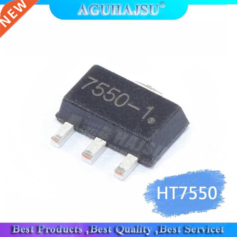 20pcs/lot HT7550 HT7550A-1 7550-1 SMD SOT89 low dropout volt