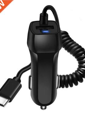 Car Charger With USB Cable Mobile Phone Charger For Phone Mi