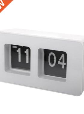 Flip Clock Retro Digital Auto Flip Desk Table Clock for Home