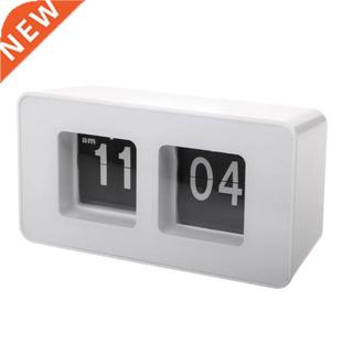 Digital Auto Desk Flip for Retro Table Home Clock
