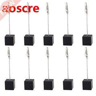 Holder Name Clip Table Memo Number Card 10Pcs Place