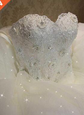 Elegant Luxury Lace Wedding Dress 2022 Vintage Plus Size Bal