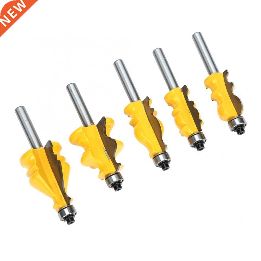 end mll cutter 5pcs 8mm Shank Handral Router Bt Cabnet D