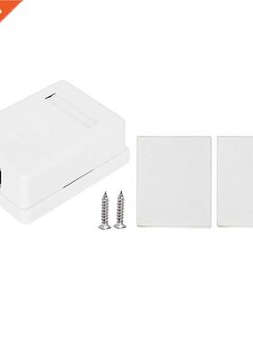 2pcs RJ45 Junction Box Desktop In适用于mation Box 8P8C Netwo