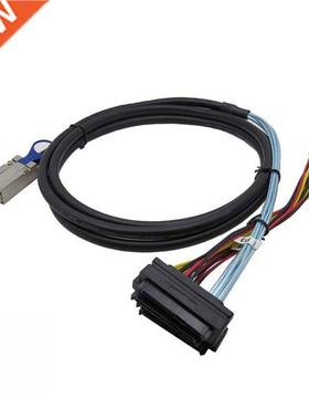 1M SFF-8088 To SFF-8482 SAS SATA Cable Mini SAS 26Pin SFF 80