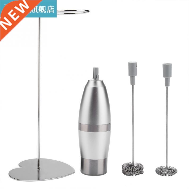 Electric Handheld Stainless Steel Milk Frother Kit Auto Stir