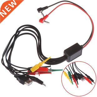 Kit Alligator Connection Lead Plug Cable Banana Test Clips