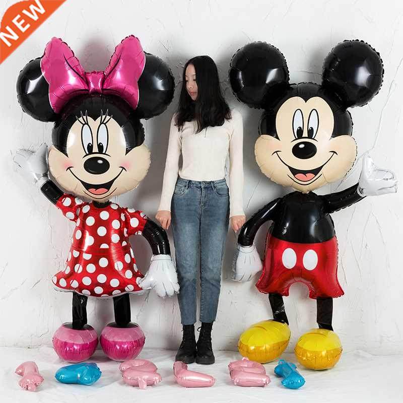 112cm Giant Mickey Minnie Mouse Balloon Cartoon Foil Birthda
