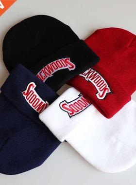 Hip-hop embroidered lettering Cap Men Women backwoods Knitte