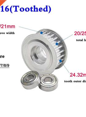 1Pcs 5M 16 Tooth 18 Tooth Idler Timing Pulley Synchronous Wh