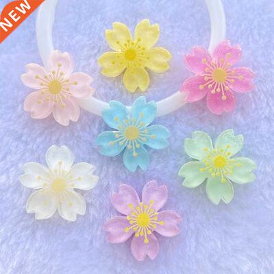 10pcs New Cute resin Mini Mixed flowers flat back Cabochon S