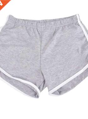 Suer Woen's Shorts Fitness Breathable Solid Color Sports