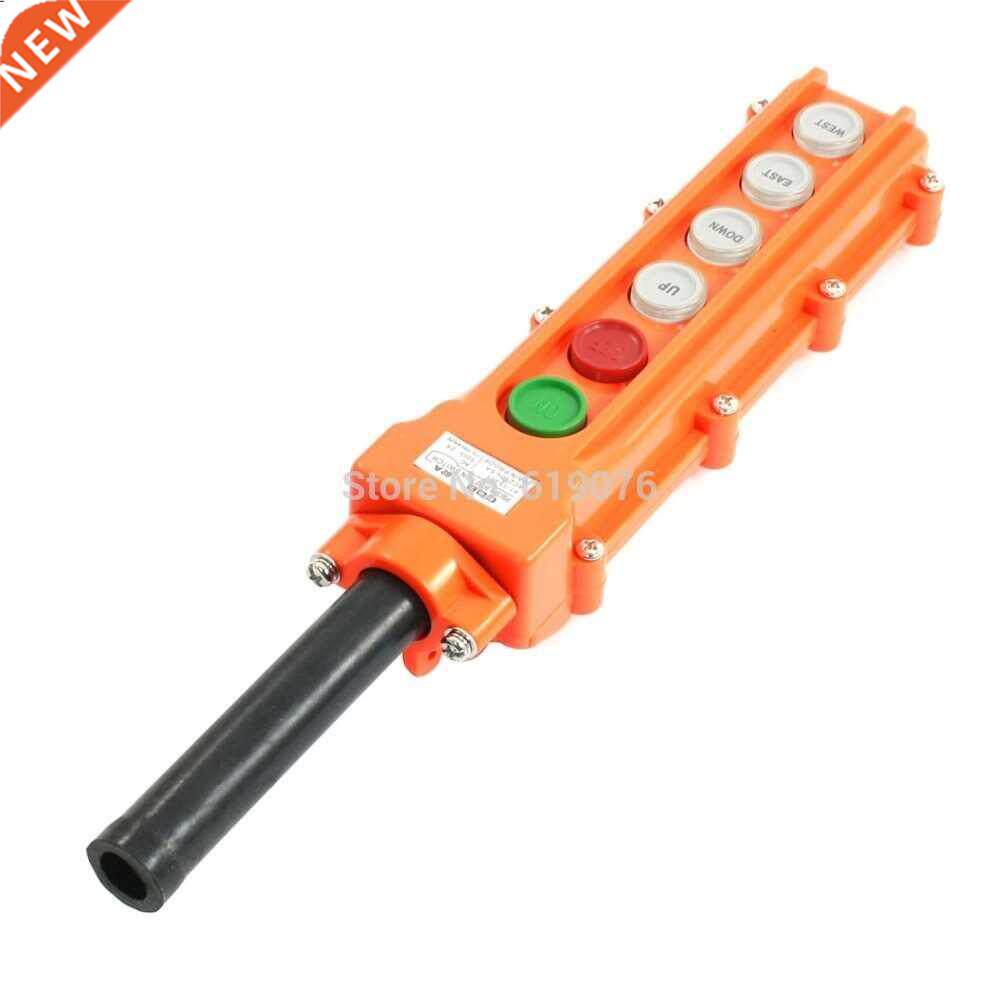 Hoist Rainproof COB62A 4Way 6Button Pendant Control Pushbutt