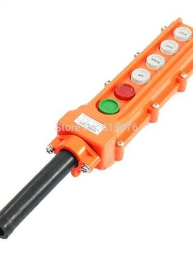 Hoist Rainproof COB62A 4Way 6Button Pendant Control Pushbutt