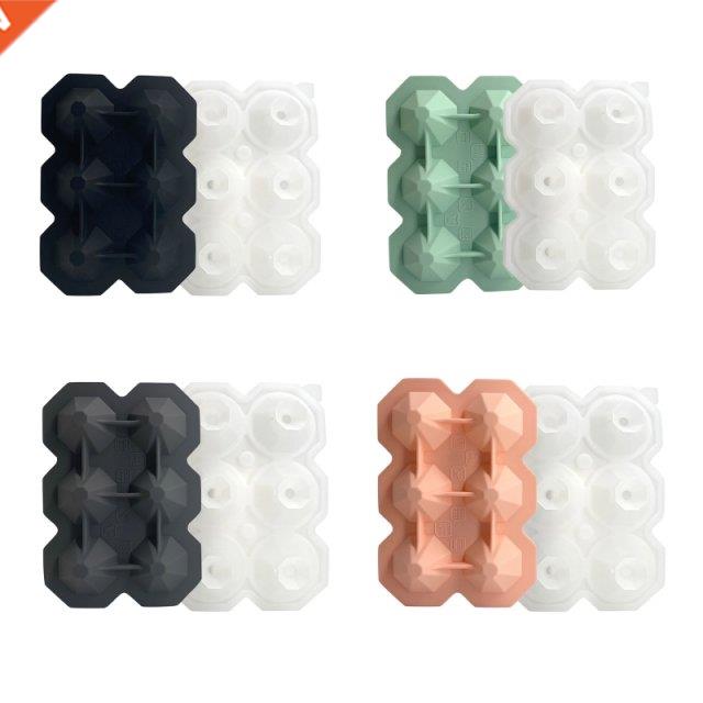 3D Ice Cubes Maker Mold Food-Grade Silicone  Makes Delica