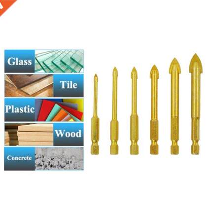 2022 New 7 Pieces Sharp Multifunctional Triangle Drill 3-12