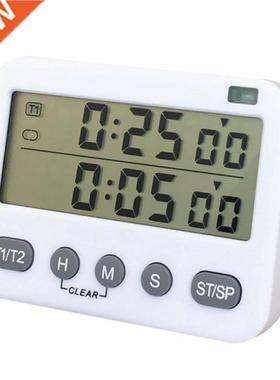 7ME Dual Digital Timer , Kitchen Timer for Cooking Countdow